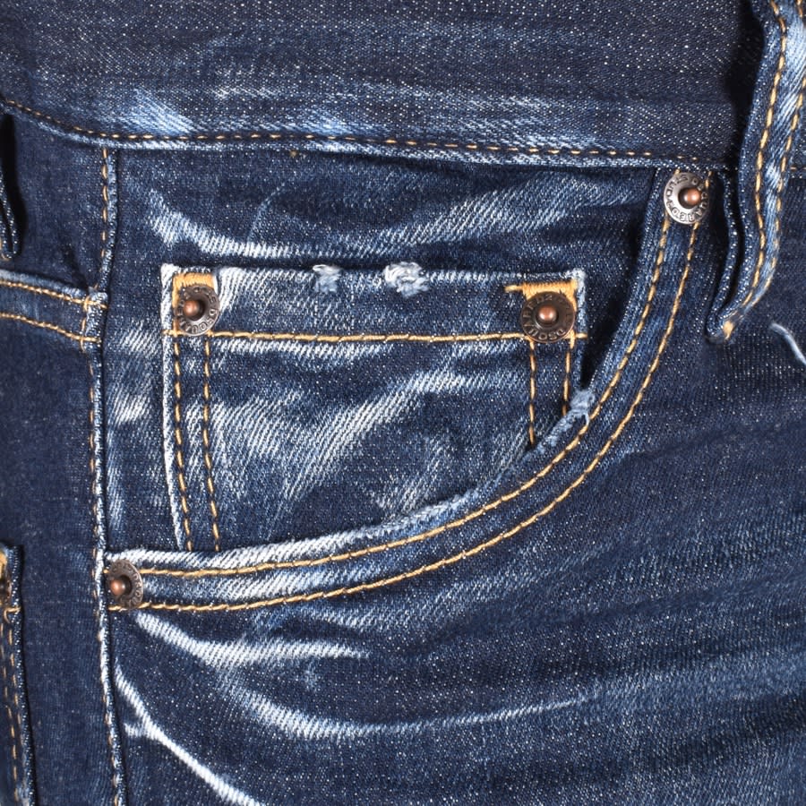 Image number 4 for DSQUARED2 Cool Guy Slim Fit Jeans Blue