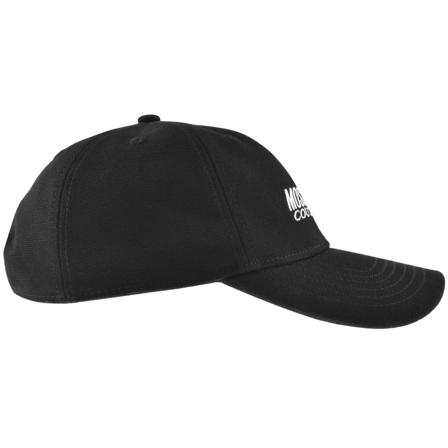 Image number 2 for Moschino Couture Logo Baseball Cap Black