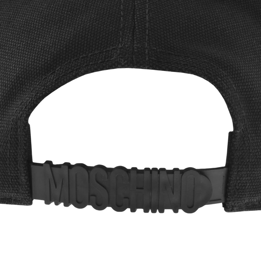 Image number 3 for Moschino Couture Logo Baseball Cap Black