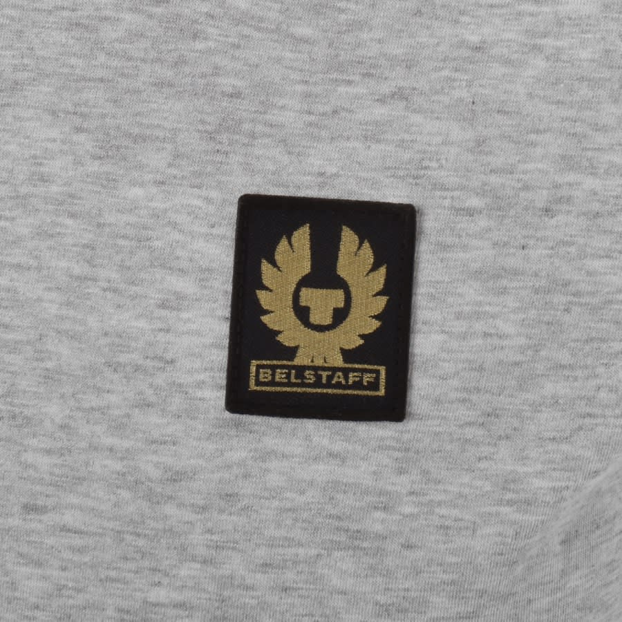 Image number 3 for Belstaff Logo T Shirt Grey