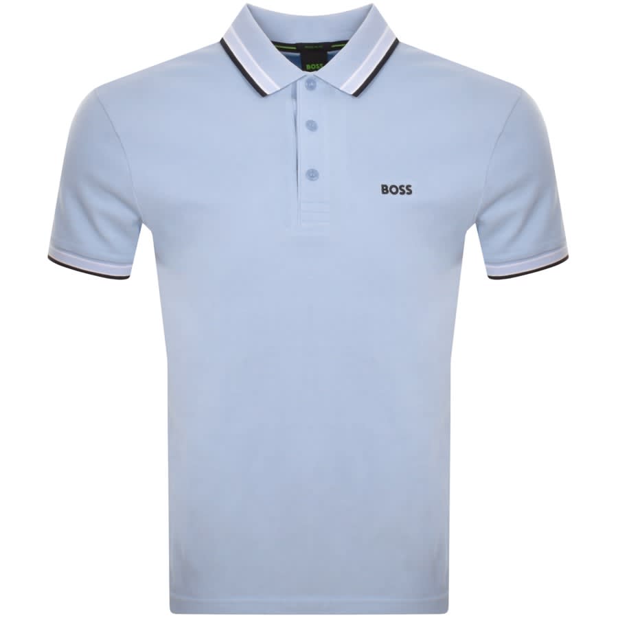 Image number 1 for BOSS Paddy Polo T Shirt Blue