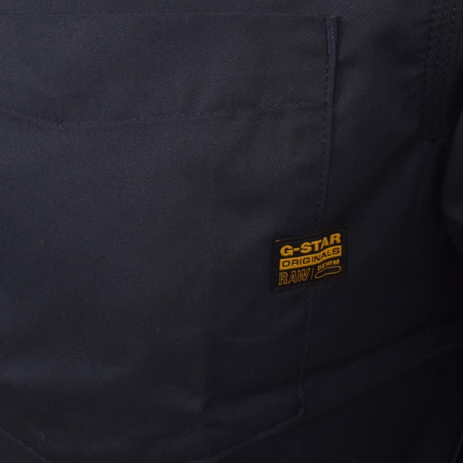 Image number 3 for G-Star Regular Long Sleeved Shirt Navy