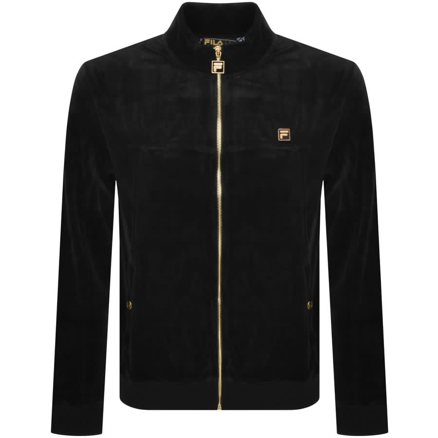 Image number 1 for Fila Vintage Full Zip Killian Track Top Black