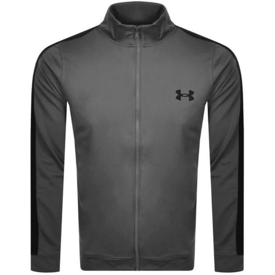 Image number 2 for Under Armour Rival Knit Tracksuit Grey