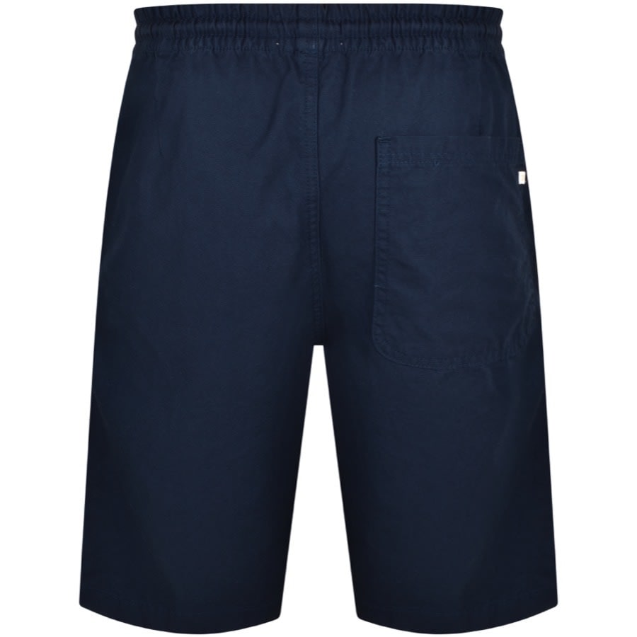 Image number 2 for Farah Vintage Mayhew Canvas Shorts Navy