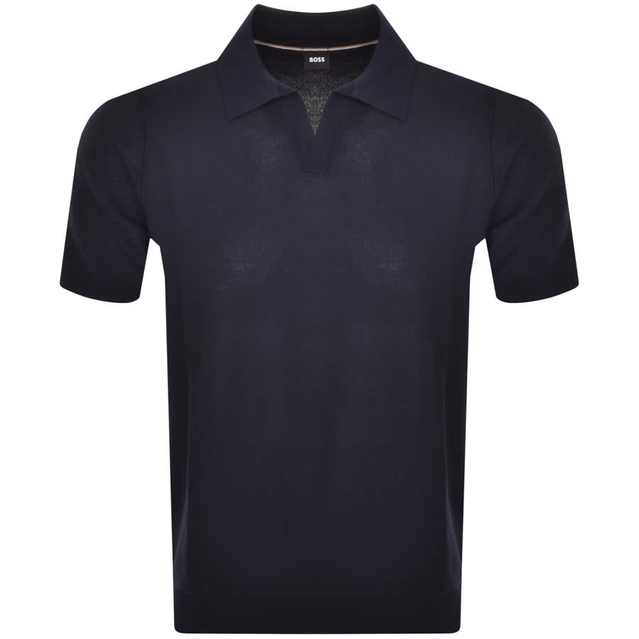 Image number 1 for BOSS Tempio Polo T Shirt Navy