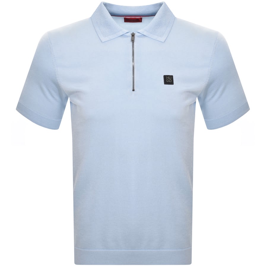 Image number 1 for HUGO Sayfong 3 Polo T Shirt Blue