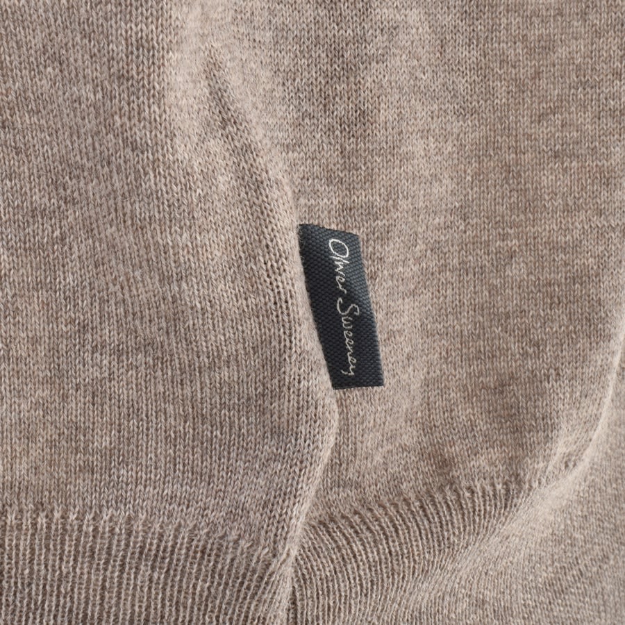 Image number 3 for Oliver Sweeney Covehite Knit Polo T Shirt Brown