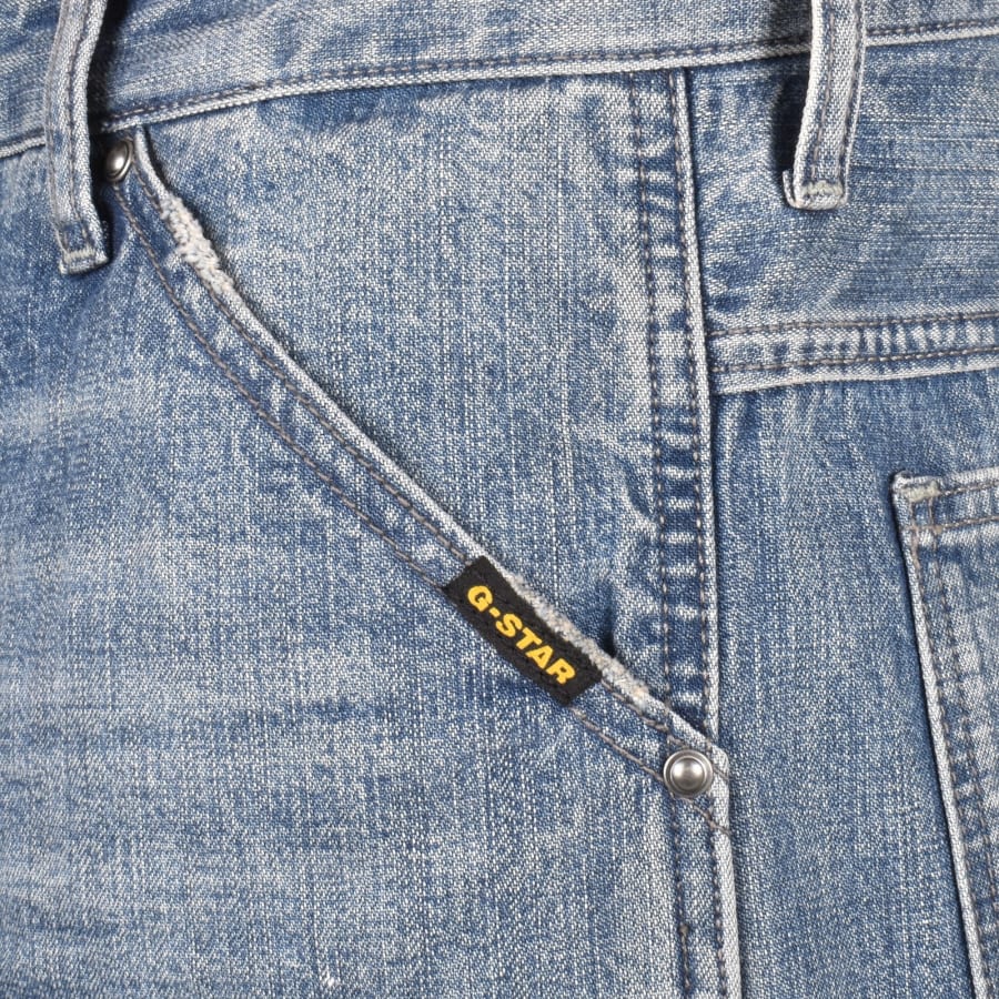 Image number 4 for G-Star 5620 Elwood 3D Regular Jeans Blue