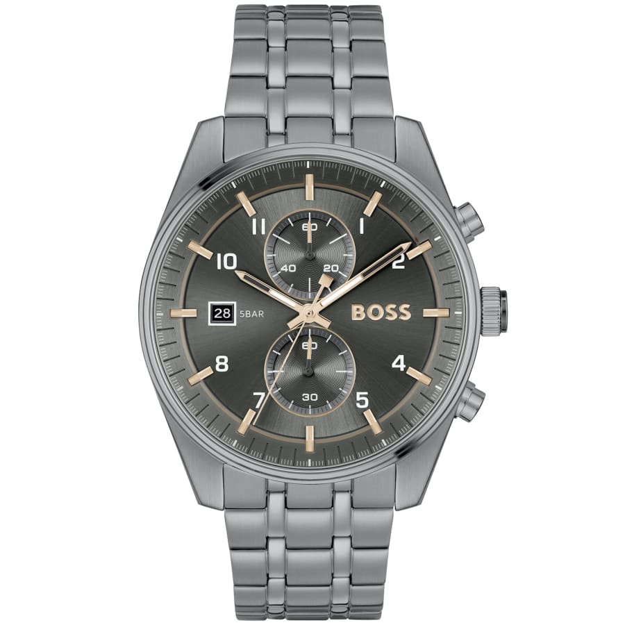 Image number 1 for BOSS Skytraveller Watch Grey