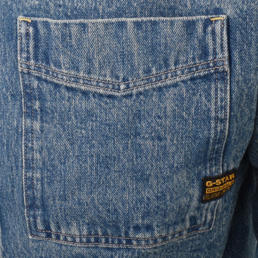 Image number 3 for G-Star Boxy Overshirt Blu