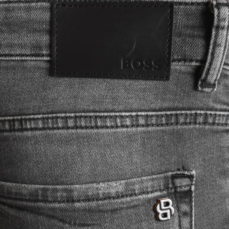 Image number 3 for BOSS RE Maine Regular Fit Jeans Grey