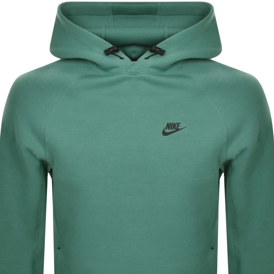 Image number 2 for Nike Tech Hoodie Green