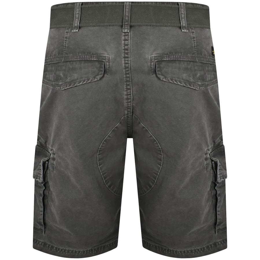 Image number 2 for Superdry Vintage Heavy Cargo Shorts Grey