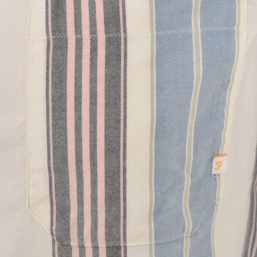 Image number 3 for Farah Millard Long Sleeve Shirt Beige