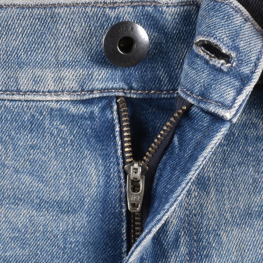 Image number 5 for G-Star Mosa Straight Fit Light Wash Jeans Blue
