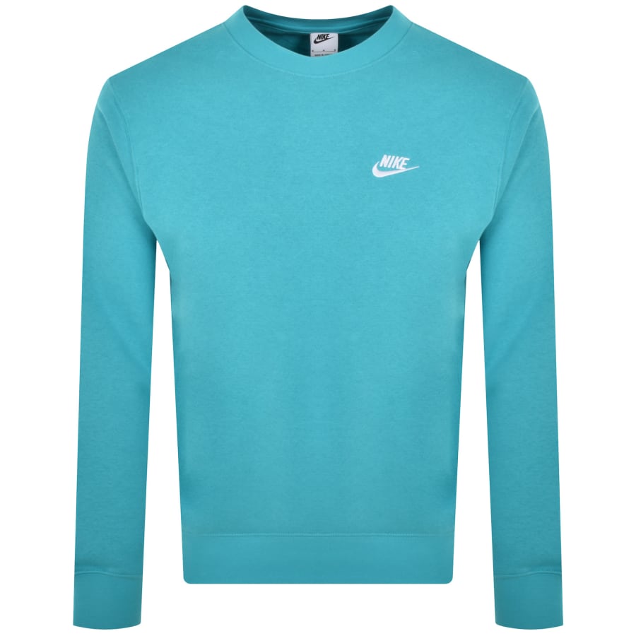Image number 1 for Nike Crew Neck Club Sweatshirt Blue