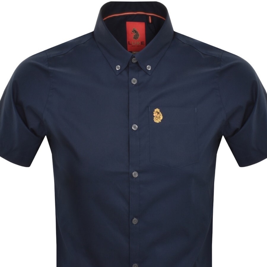 Image number 2 for Luke 1977 Short Sleeve Ironbridge Shirt Navy