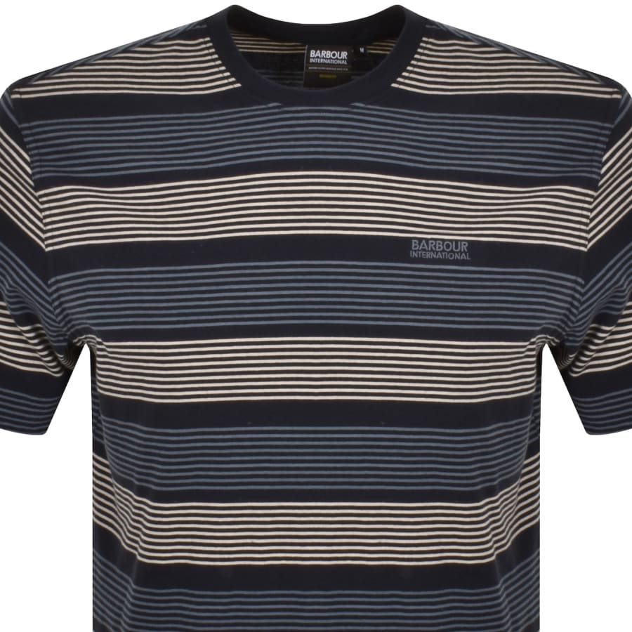 Image number 2 for Barbour International Putney T Shirt Navy