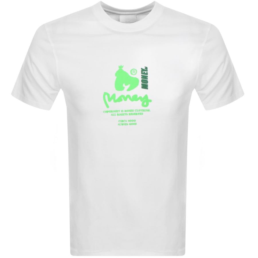 Image number 2 for Money Logo T Shirt White
