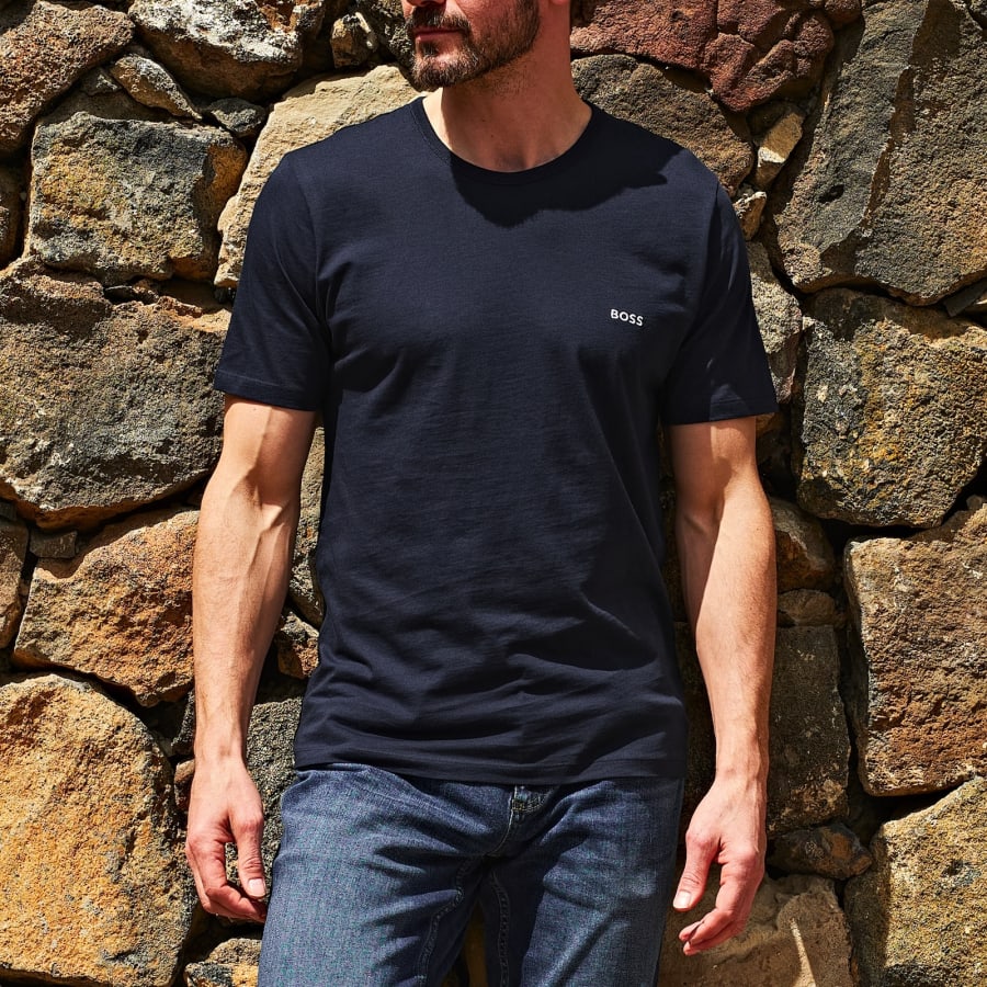Image number 5 for BOSS 3 Pack Crew Neck T Shirts