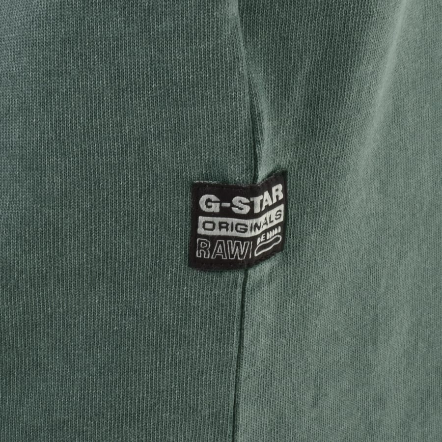 Image number 3 for G-Star Boxy Logo T Shirt Green