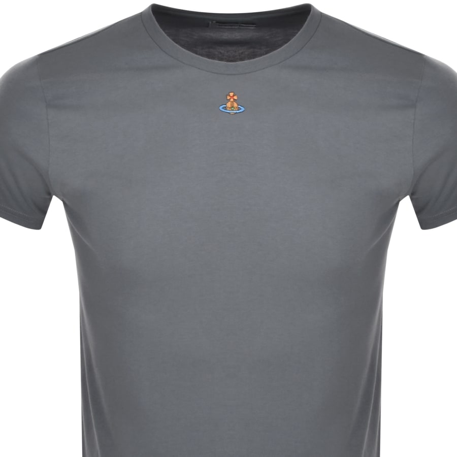 Vivienne Westwood Orb Peru T Shirt Grey | Mainline Menswear United 
