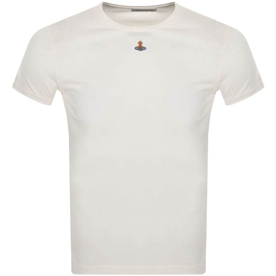 Vivienne Westwood Orb Peru T Shirt Off White | Mainline Menswear  