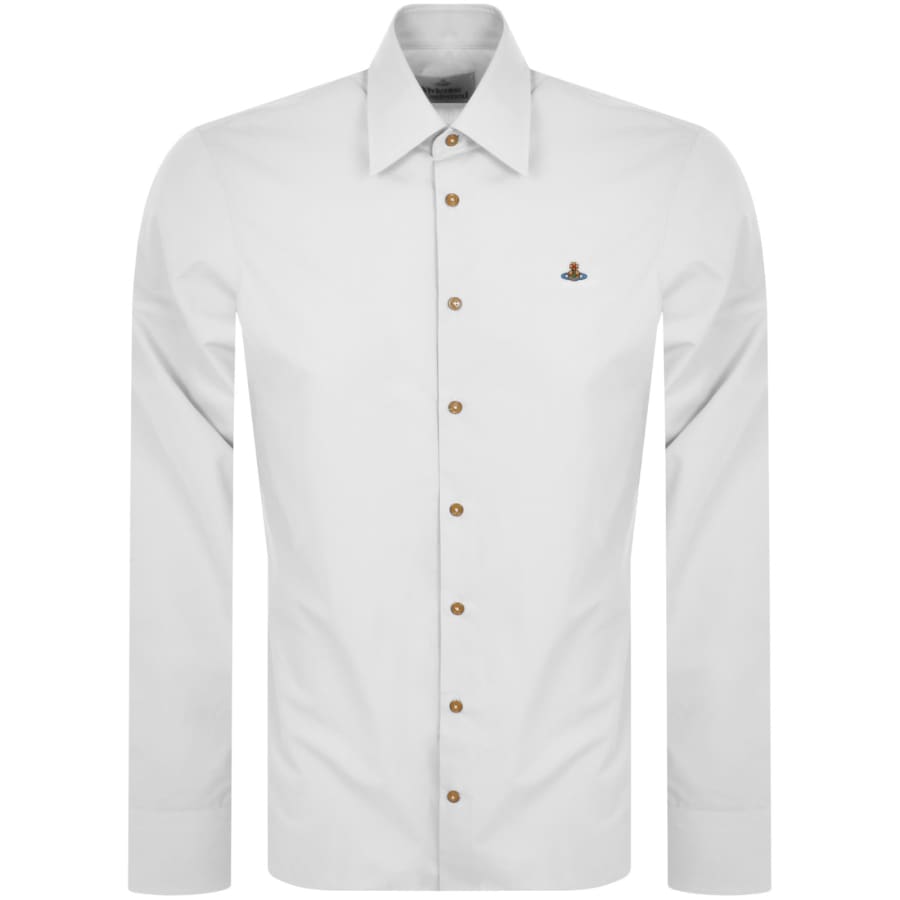 Vivienne Westwood Long Sleeved Shirt White | Mainline Menswear 