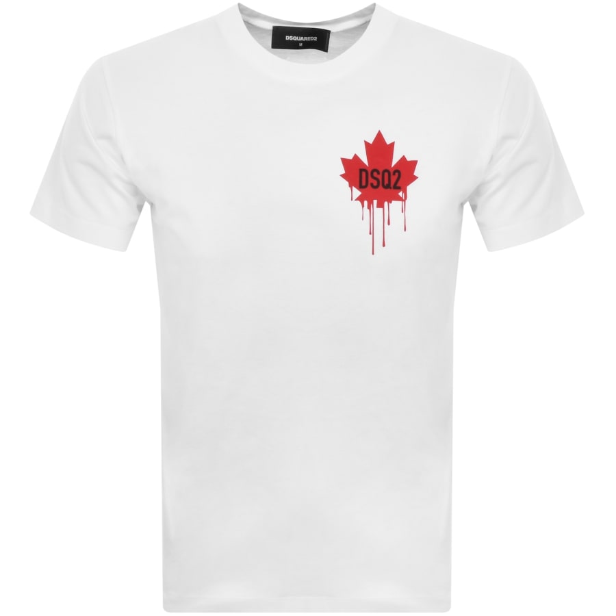 DSQUARED2 Cool Fit T Shirt White | Mainline Menswear United States
