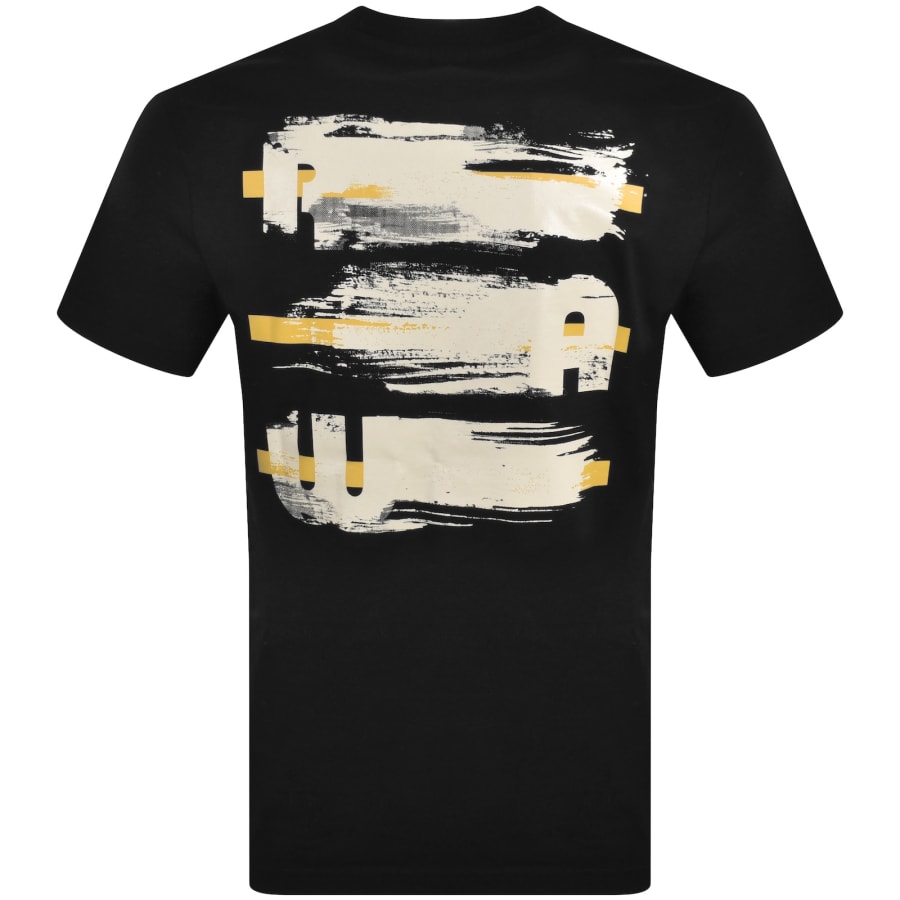 Image number 3 for G-Star Raw Painted Back T Shirt Black