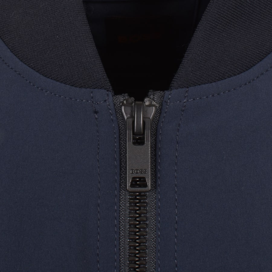 Image number 5 for BOSS Obear Bomber Jacket Navy