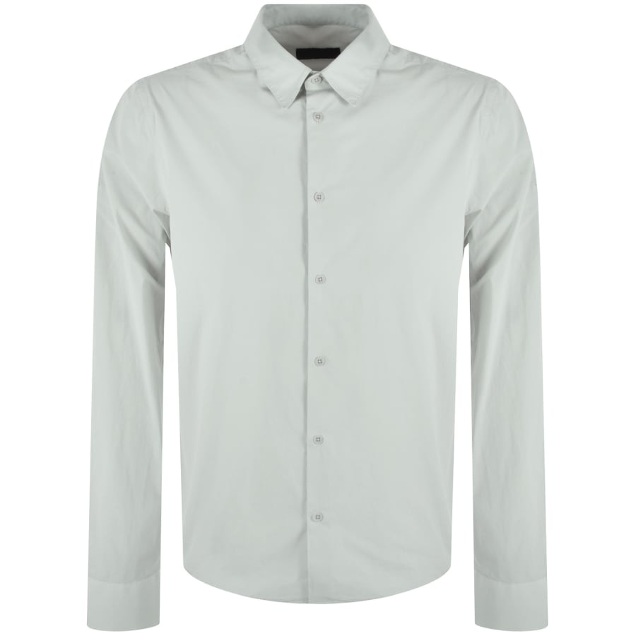Image number 2 for Belstaff Pipe Long Sleeved Shirt Grey