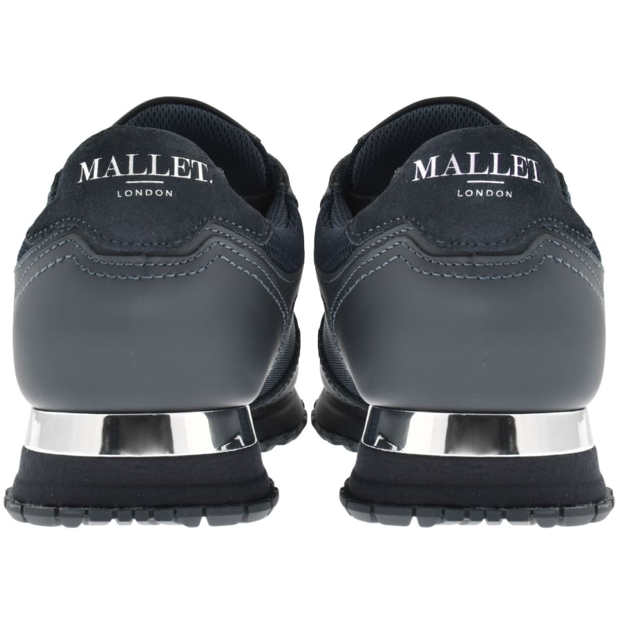 Image number 2 for Mallet Lowman Trainers Navy