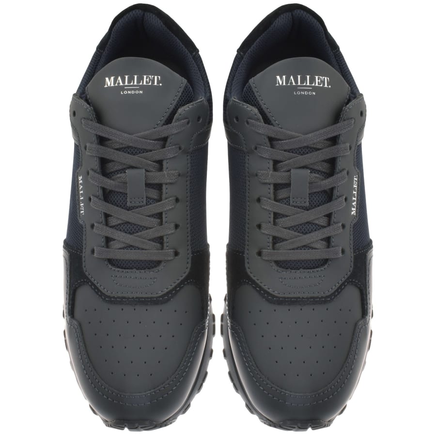 Image number 3 for Mallet Lowman Trainers Navy