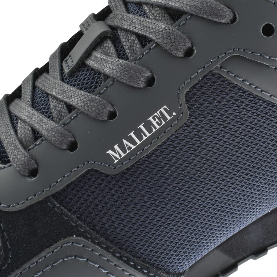 Image number 4 for Mallet Lowman Trainers Navy