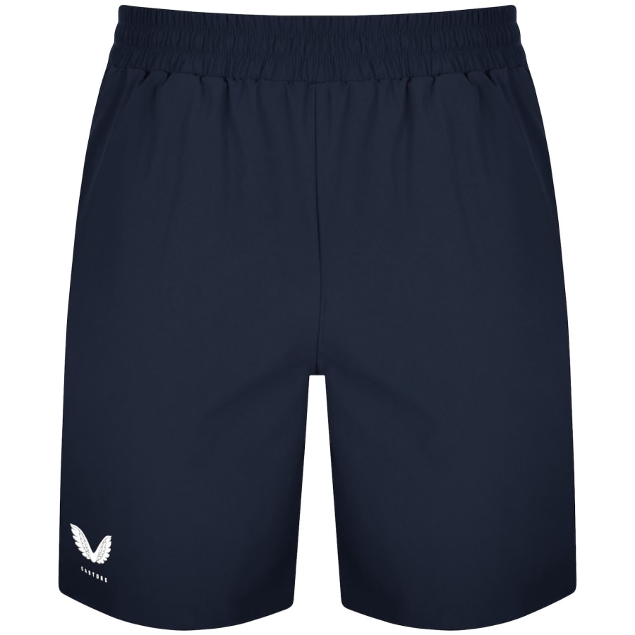 Image number 1 for Castore Woven Shorts Navy
