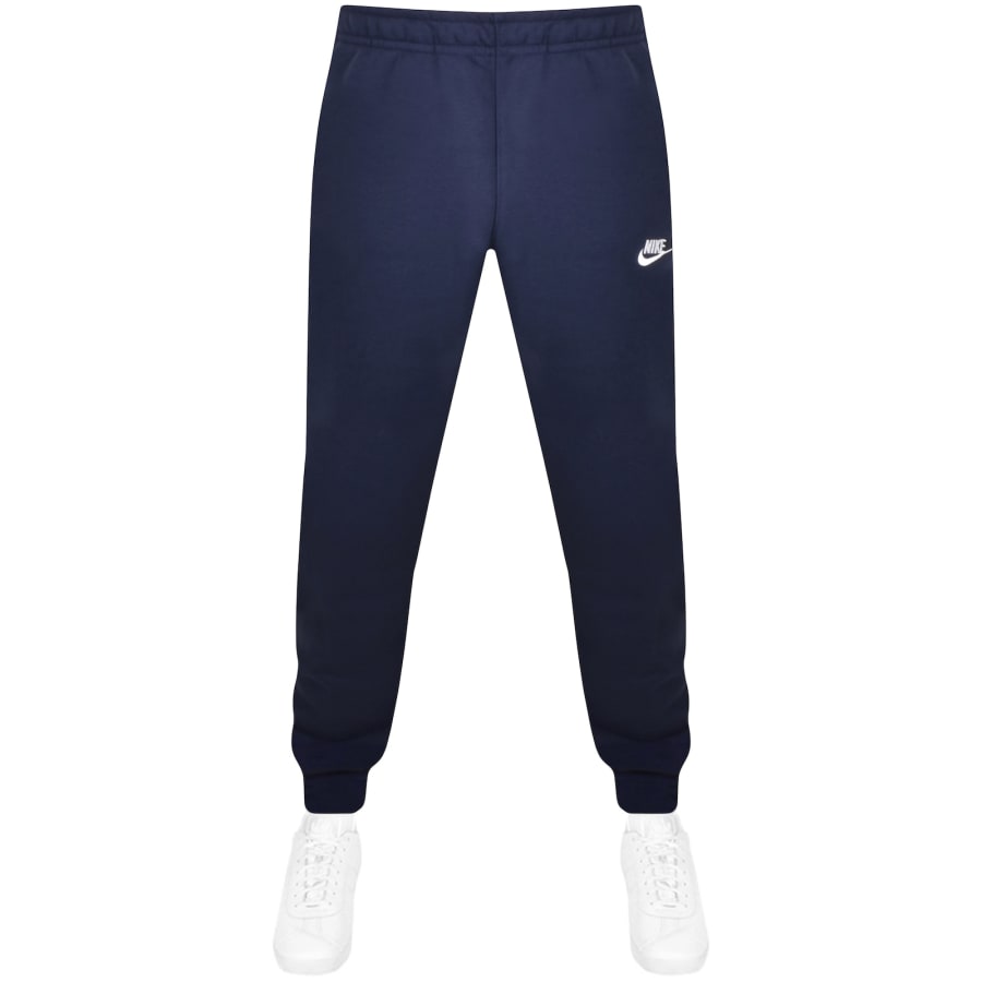 Image number 3 for Nike Club Logo Tracksuit Navy