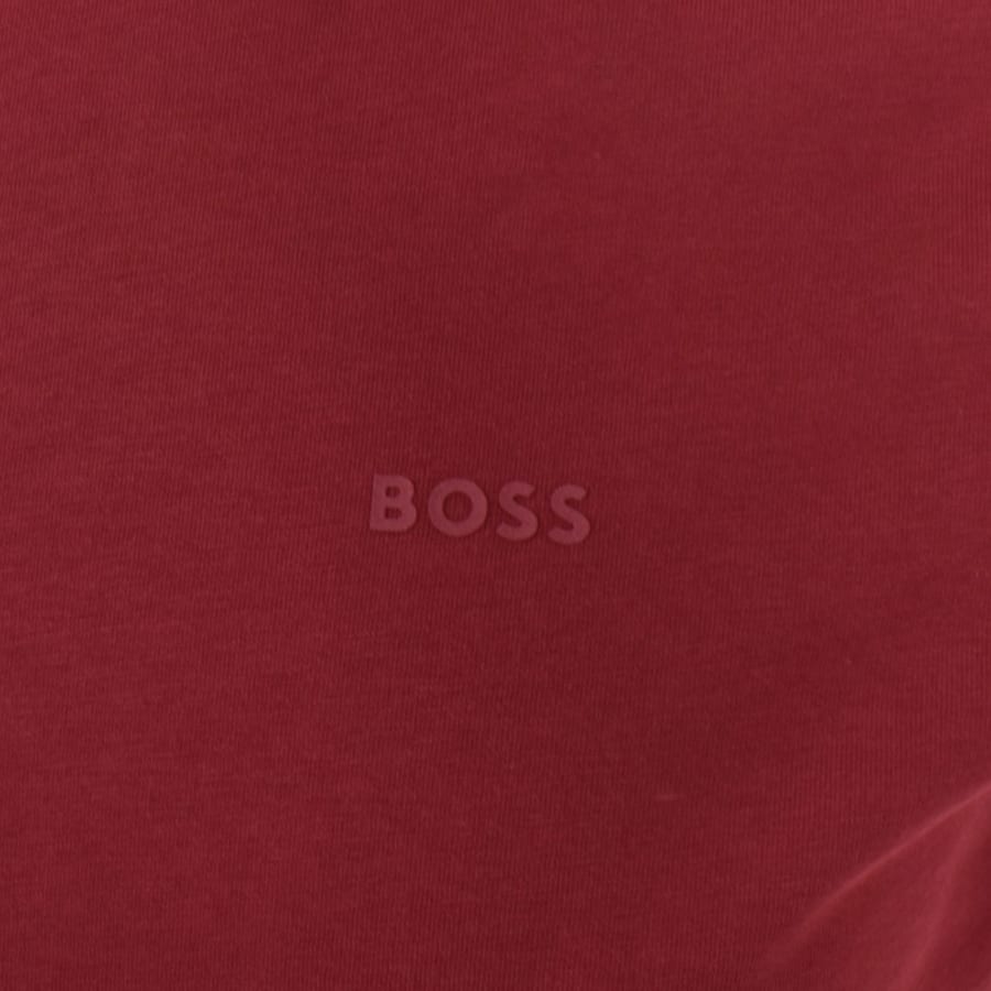Image number 3 for BOSS Thompson 01 Jersey T Shirt Red
