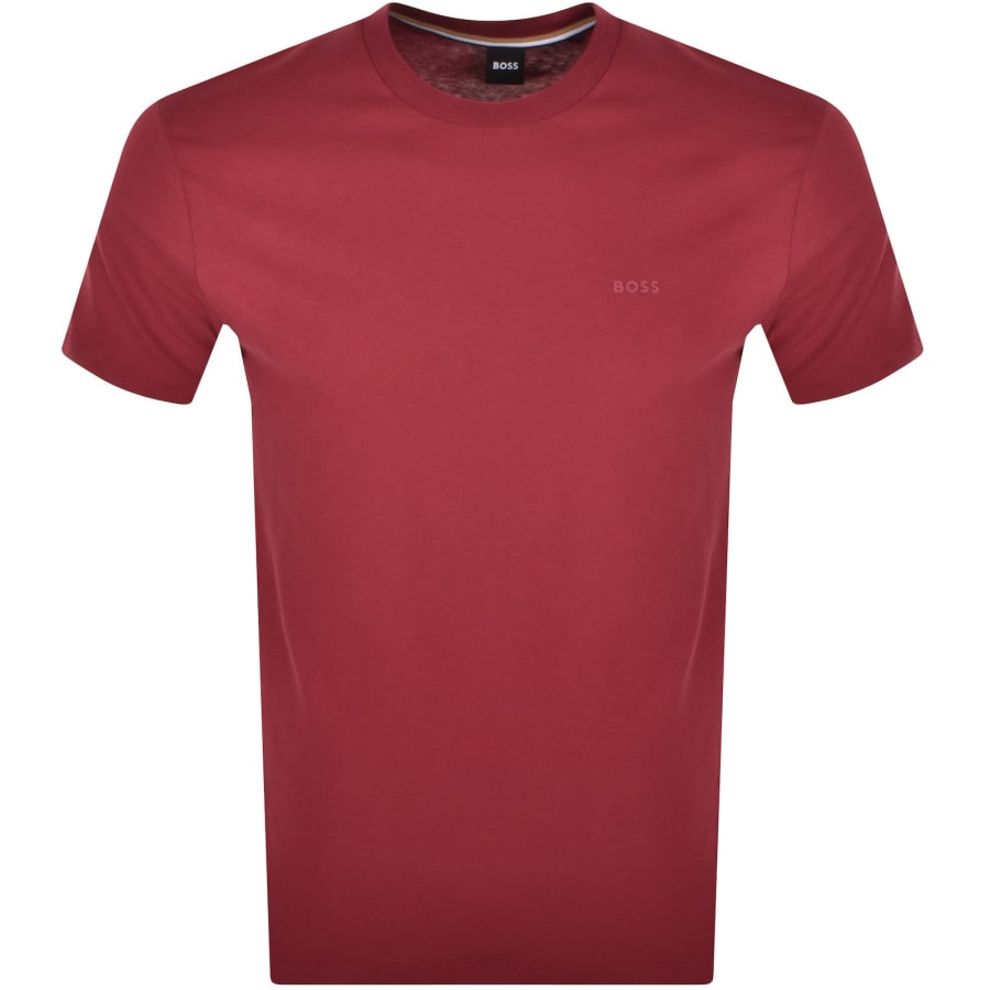 Image number 1 for BOSS Thompson 01 Jersey T Shirt Red