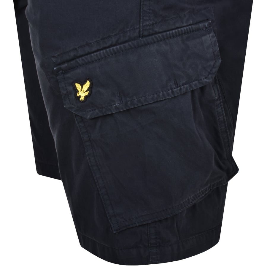 Image number 3 for Lyle And Scott Wembley Cargo Shorts Navy
