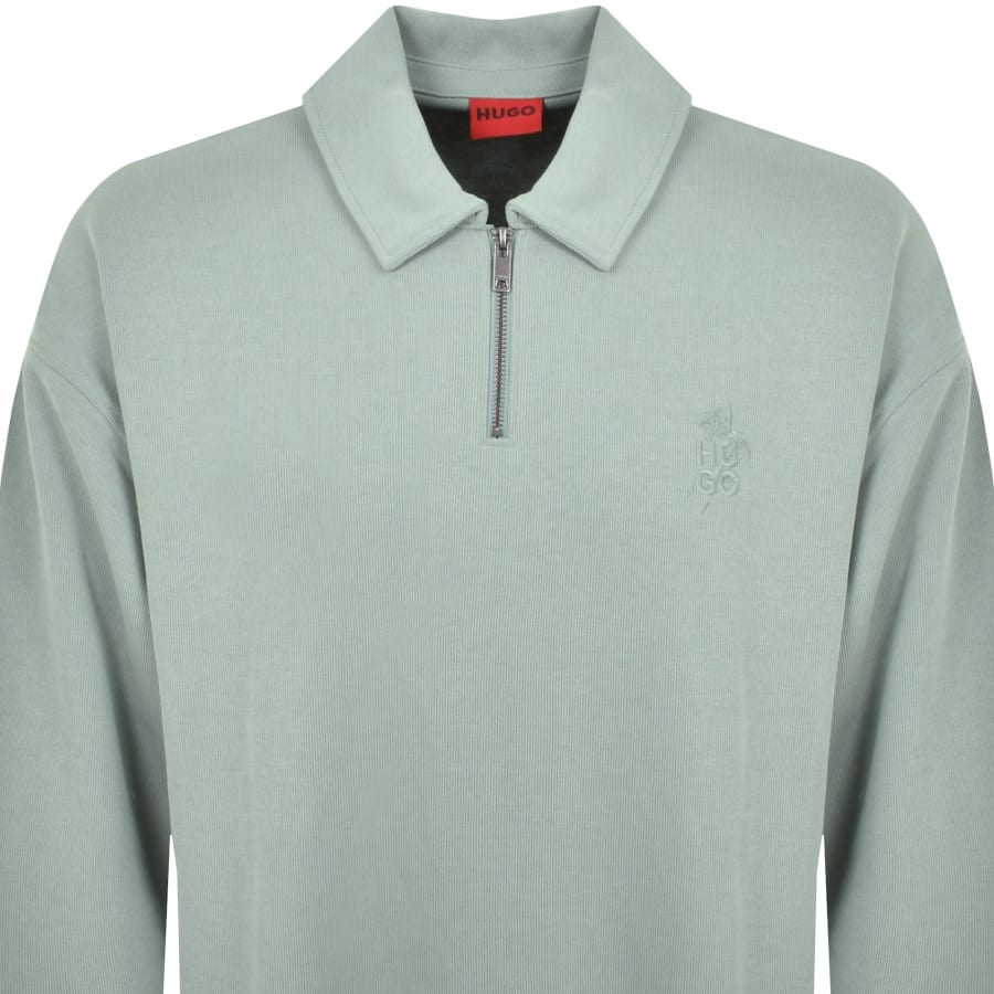 Image number 2 for HUGO Darasail Sweatshirt Blue