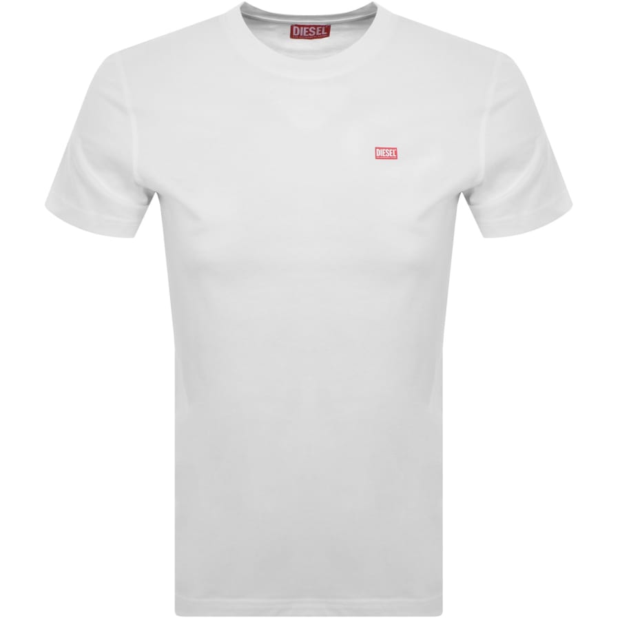 Diesel T Miegor K77 T Shirt White | Mainline Menswear United States