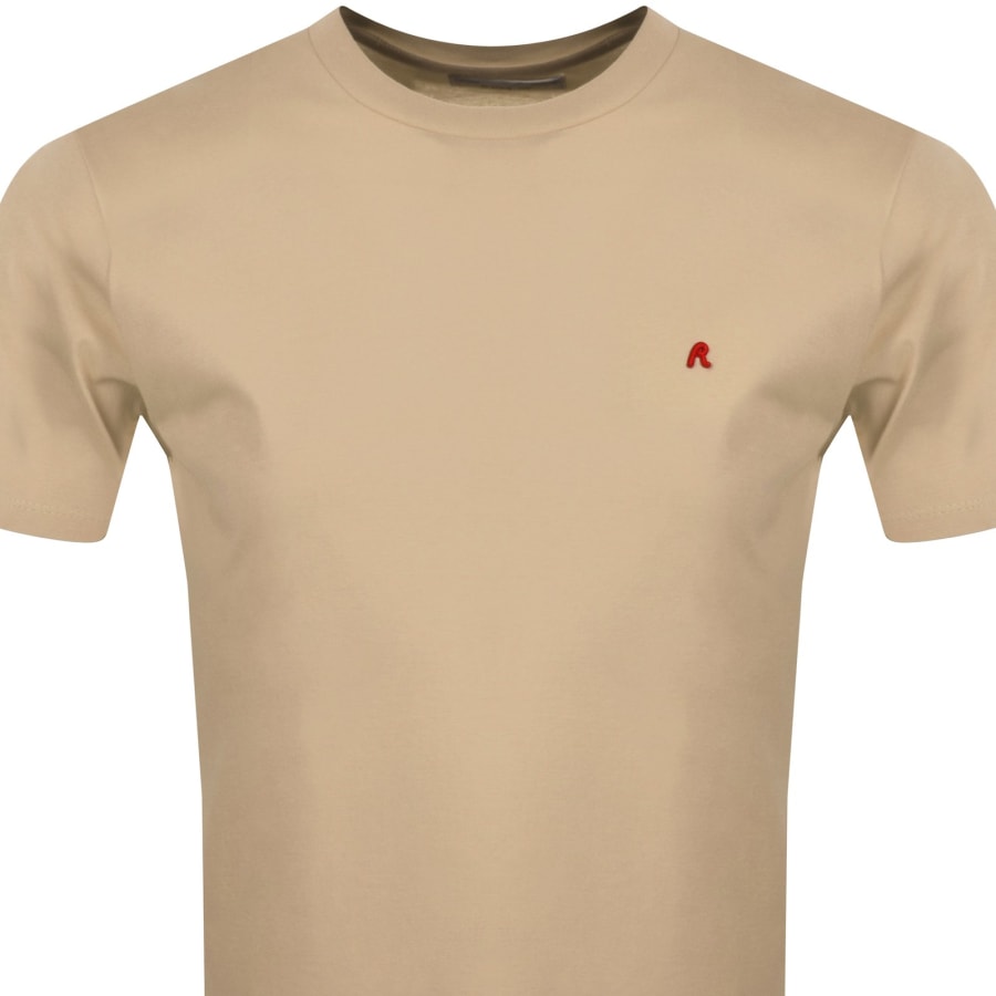 Image number 2 for Replay Logo T Shirt Beige