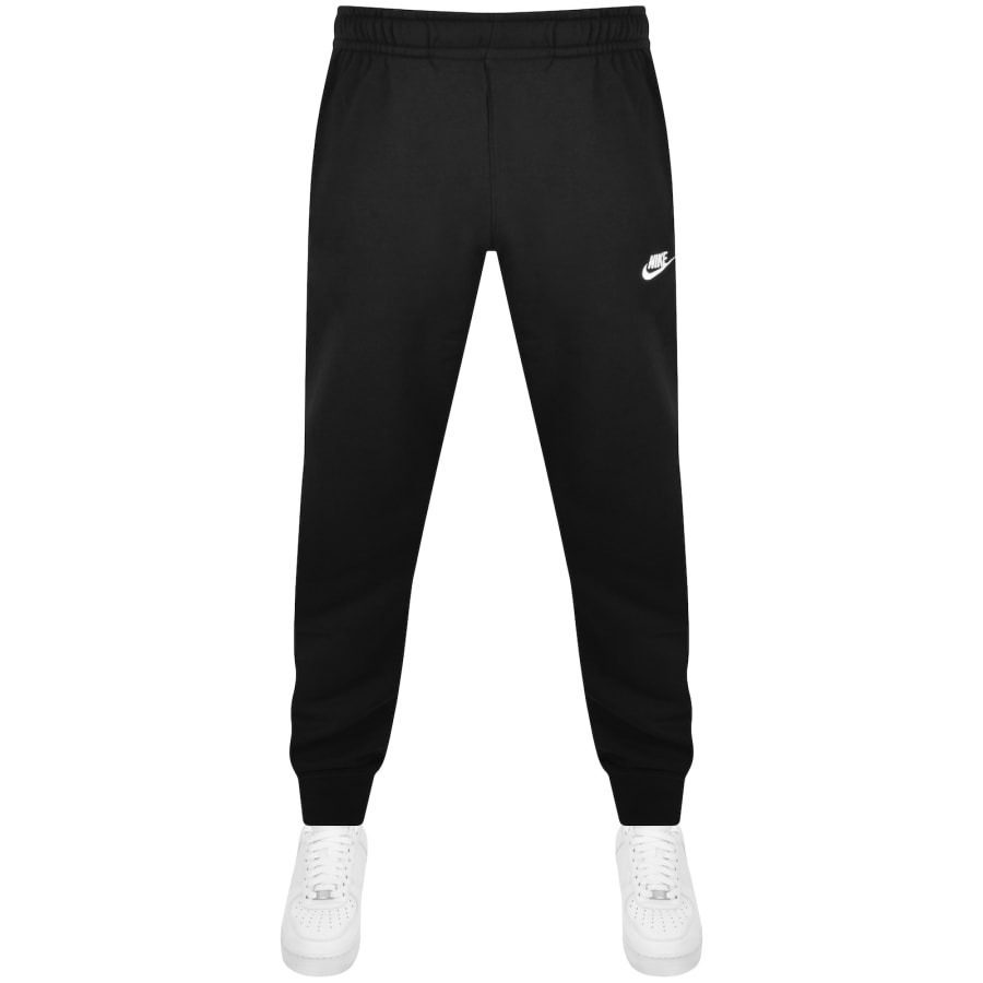 Image number 3 for Nike Club Logo Tracksuit Black
