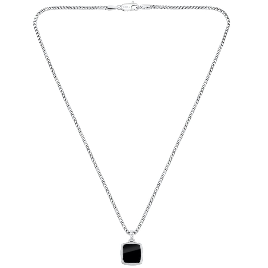 Image number 1 for BOSS Odell Pendant Necklace Silver
