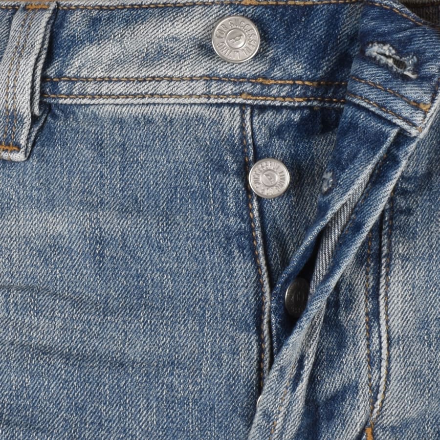 Image number 5 for Diesel 1985 Larkee Regular Fit Jeans Blue