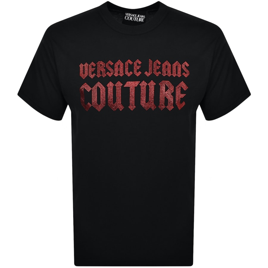 Image number 1 for Versace Jeans Couture Regular Fit T Shirt Black