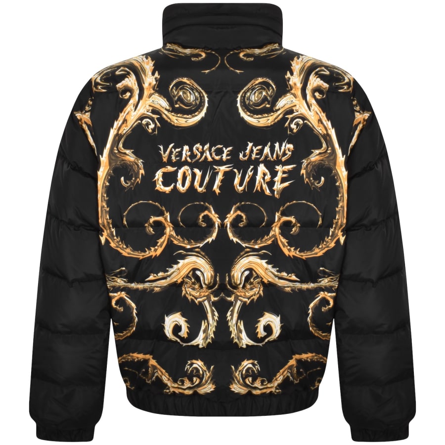 Versace Jeans Couture Logo Jacket Black | Mainline Menswear