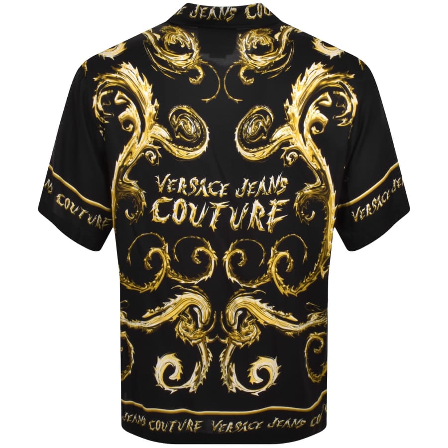 Versace Jeans Couture Chromo Shirt Black | Mainline Menswear 